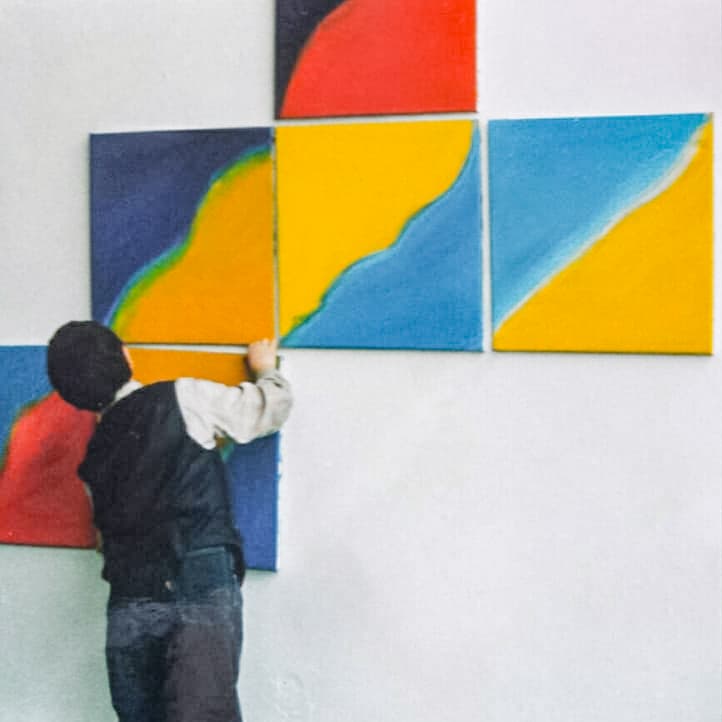 serie: spielbild | ohne titel | 50 x 50 cm | acryl auf leinwand
