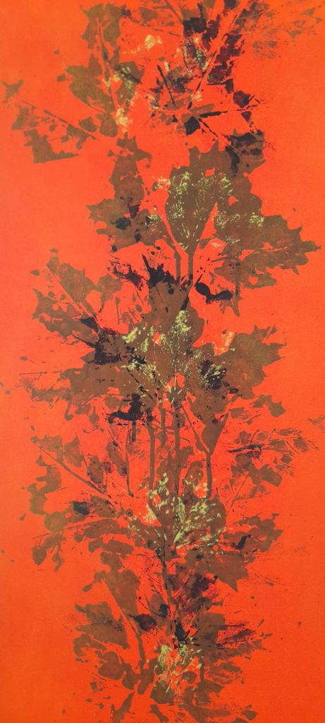 serie: herbstsinfonie | ohne titel | 40 x 80 cm | acryl auf leinwand