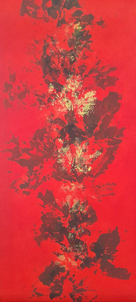 serie: herbstsinfonie | ohne titel | 40 x 80 cm | acryl auf leinwand