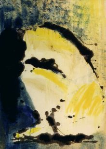 serie: verletzte weiblichkeit | ohne titel | 70 x 90 cm | acryl auf malkarton